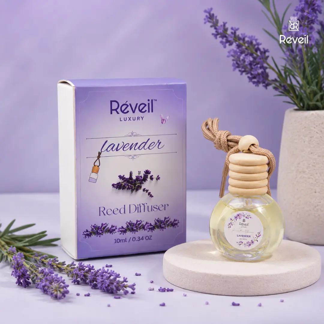 Reveil 10ml Lavender Car Hanging Mini Diffuser | Mini diffuser